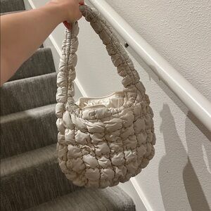 Cos cloud quilted shoulder bag small